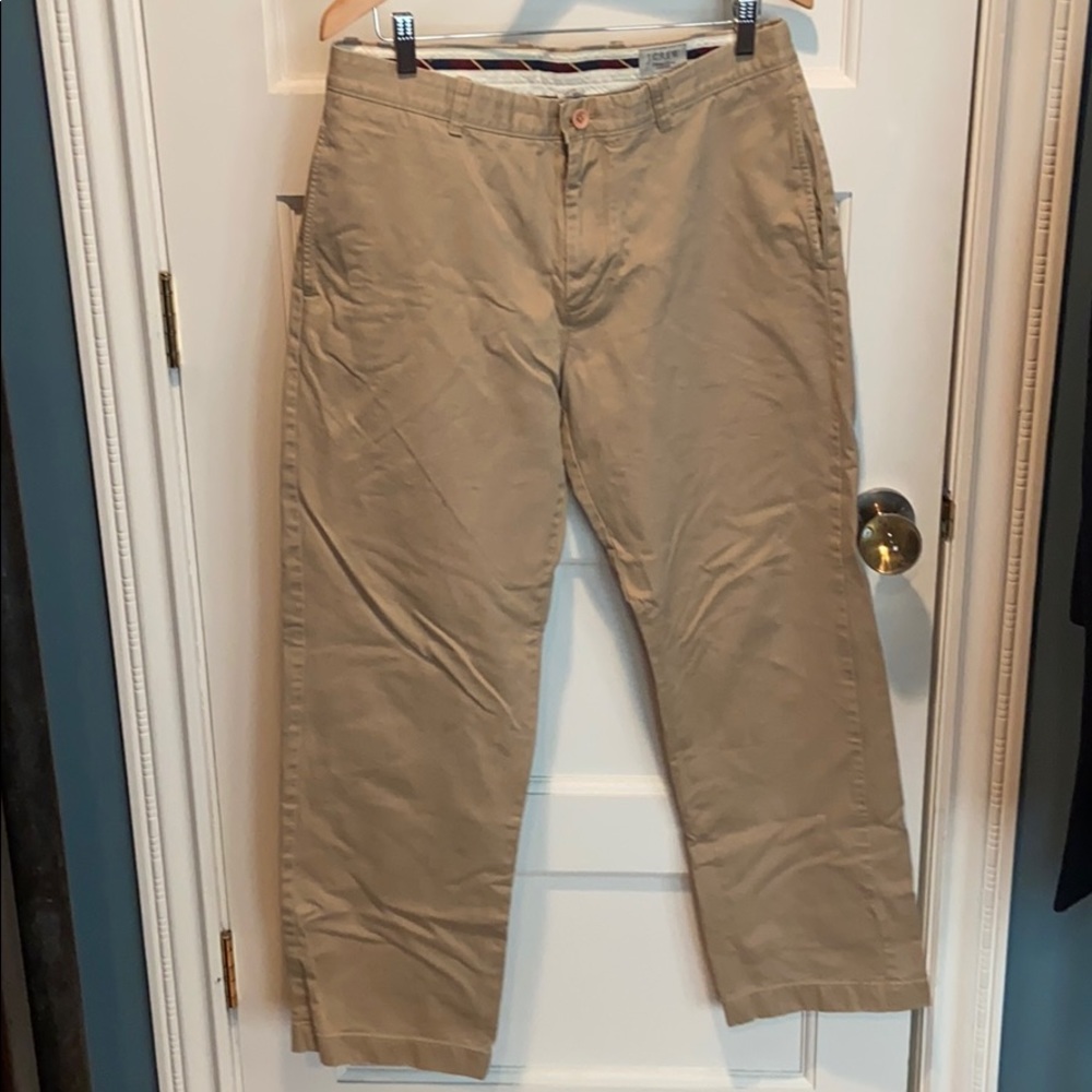 J Crew beige 34W/32L chinos
